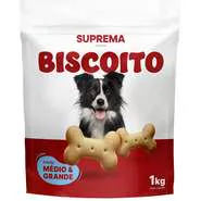 Biscoito Suprema para Cães Adultos Porte Médio e Grande - 1Kg