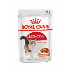 Ração Úmida Royal Canin Sachê Instinctive para Gatos Adultos Acima de 12 Meses 85 g