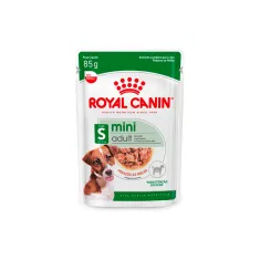 Ração Úmida Royal Canin Sachê Mini Adult para Cães Adultos de Porte Pequeno - 85 g