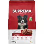 Ração Suprema Sabor Carne para Cães Adultos - 20Kg