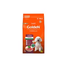 Ração Golden Fórmula Para Cães Adultos de Porte Pequeno Sabor Carne e Arroz